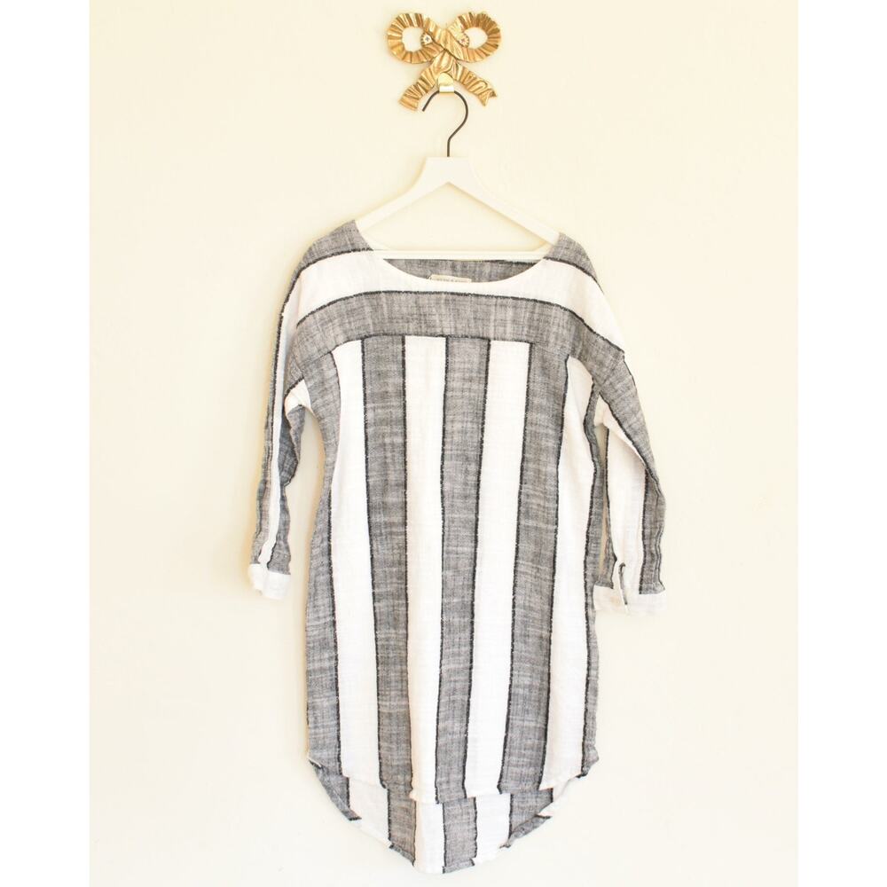 Fish & Kids Linen Dress / 6-7